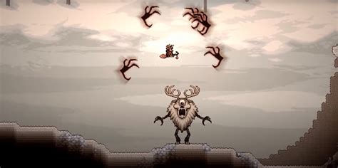 snow boss terraria|don t starve deerclops.